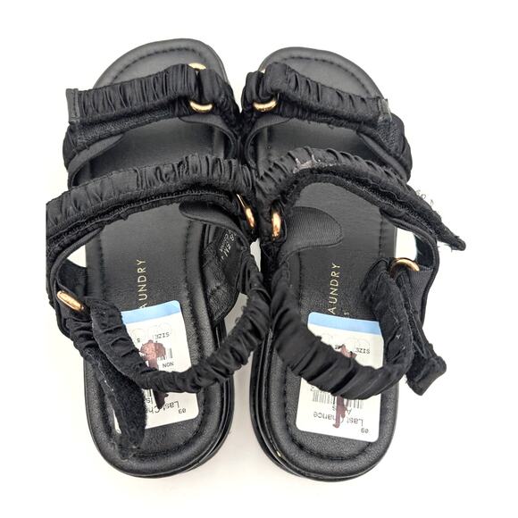 Chinese Laundry Cashy Platform Wedge Sandal Women's Black Size US8M EU38.5 - Picture 11 of 12